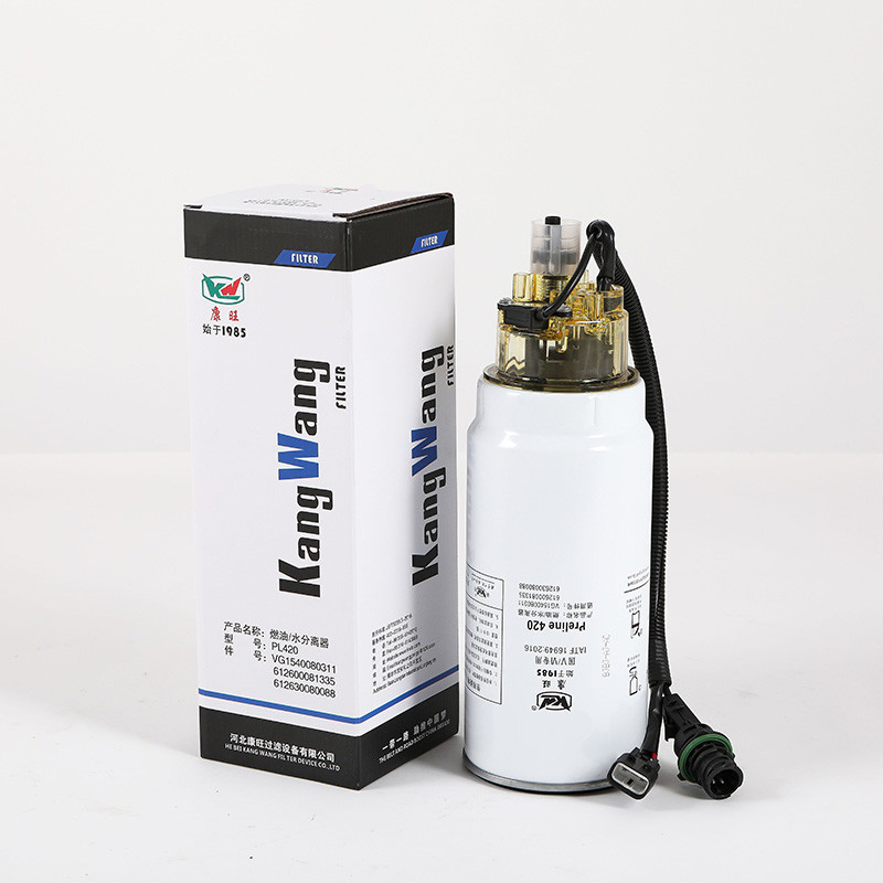 VG1540080311 Filtr olejowy katryżka Diesel Truck Fuel Purifier For Heavy Construction Machinery Heavy Duty